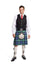 Black Argyle Jacket with 5 Button Vest - Special Order