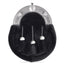 Full Dress Black Calfskin Antique Knot Sporran