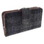 Harris Tweed Long Purse - Grey/Purple Check