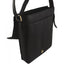 New Arnicus Leather Small Cross Body Messenger Bag - Black