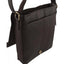 New Arnicus Leather Small Cross Body Messenger Bag - Brown