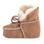 Children Booties Lace - Chestnut