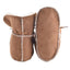 Children Booties Lace - Chestnut