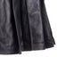 Mens Black 100% Leather Kilt - Instock