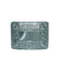 Celtic Thistle Belt Buckle - Chrome Finish