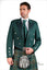 Green Prince Charlie Jacket & vest, Scottish Made