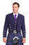 Navy Prince Charlie Jacket with 5 Button Vest - Made to Order