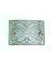 Belt Buckle, Saltire and Lion Rampant Design, Chrome Finish
