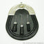 Full Dress Leather Celtic Cantle Sporran with Chain Tassels