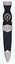 Clan Crest Celtic Sgian Dubh, Plain Top Chrome - Made to Order
