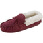 Ladies Moccasin - Crimson