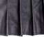 Ladies Black 100% Leather Mini Kilt - Instock