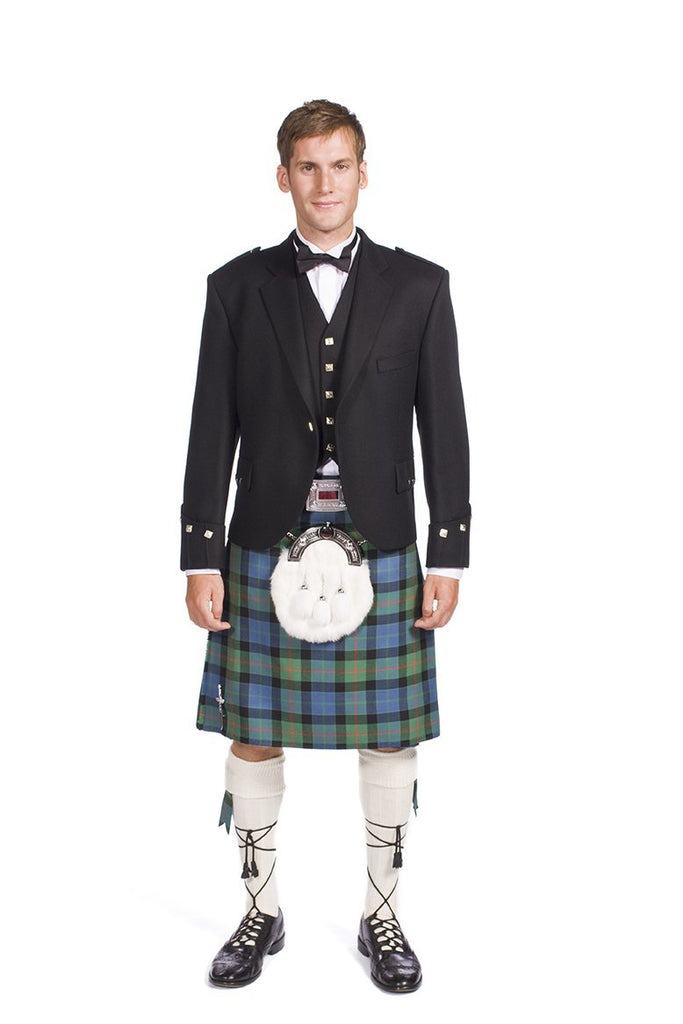 Economy Argyle Jacket Kilt Outfit with 5 Yard Bespoke Wool Kilt
