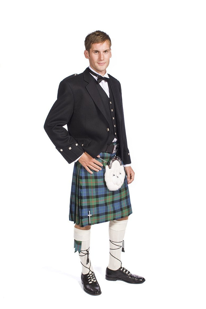 Economy Argyle Jacket Kilt Outfit with 5 Yard Bespoke Wool Kilt