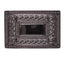 Children's 4 Dome Design Belt Buckle - Black Chrome Finish
