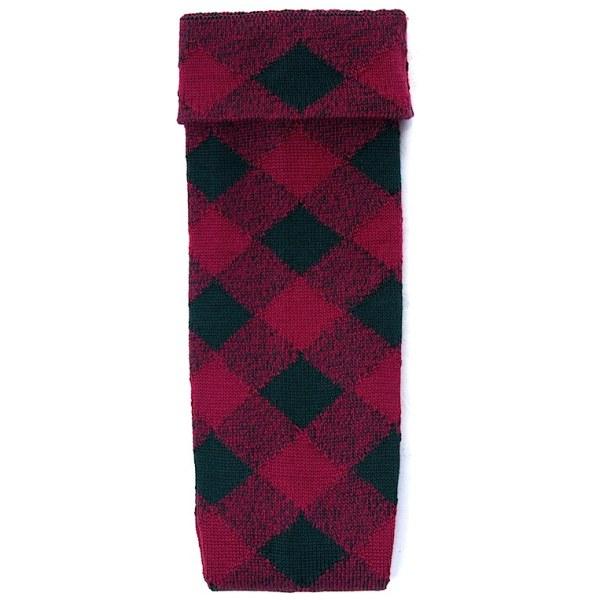 Claret and Tartan Green