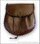 Brown Leather Rob Roy Style Sporran