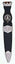 Clan Crest Celtic Sgian Dubh, Chrome Stone Top  - Made to Order