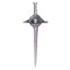 Celtic Swirl Kilt Pin - Antique