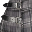 Men's Kilt, 8 Yard Polyviscose - Hamilton Grey