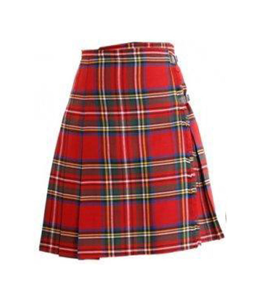 Ladies Polyviscose Mini Kilt - Royal Stewart