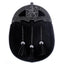 Full Dress Sporran - Polished Cantle Lion and Saltire Design - Black Seal Skin