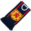 Navy Scotland Scarf with Rampant Lion Shield