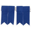 100% Polyester Kilt Flashes - French Blue
