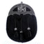 Full Dress Sporran - Matt Finish Cantle Lion and Saltire Design - Black Seal Skin