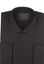 Standard Collar Formal Dress Shirt - Black