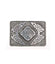 Celtic Square Knotwork Deluxe Pewter Kilt Belt Buckle