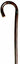 Ladies Chestnut Crook Walking Stick