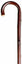 Gents Chestnut Crook Walking Stick