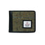 New Harris Tweed Wallet with Coin Purse by Cloudberry - Green