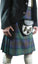 Isle of Skye Tartan, Gents 16oz 5 Yard Wool Traditional Hand Made Kilt
