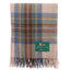 Wool Tartan Knee Rug - Stewart Muted Blue