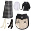Hamilton Grey Childrens 4 Piece Kilt Outfit