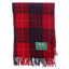 Wool Tartan Knee Rug - Fraser Red