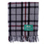 Wool Tartan Knee Rug - Thomson Grey