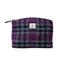 Authentic Scottish Harris Tweed - Cosmetic Bag - Pink Check