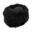 Ladies Sheepskin Cossack-Style Hat in Black