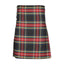 Men's Kilt, 8 Yard Polyviscose - Black Stewart
