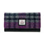 Authentic Scottish Harris Tweed - Envelope Purse - Pink Check