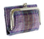 Harris Tweed Clasp Purse with Wallet - Pink Check