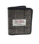 Harris Tweed Credit Card Holder - Light Grey Check