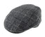 Harris Tweed Ladies One Size Cap - Light Grey Check