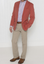 Thomas Casual Cotton Linen Jacket by Brook Taverner - Cassis