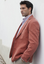 Thomas Casual Cotton Linen Jacket by Brook Taverner - Cassis