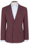 Thomas Casual Cotton Linen Jacket by Brook Taverner - Plum