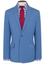 Thomas Casual Washable Cotton Linen Jacket by Brook Taverner - Azure